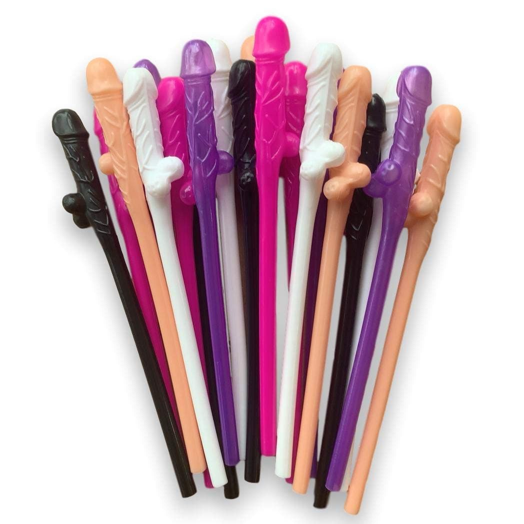 Bachelorette Party D Straw