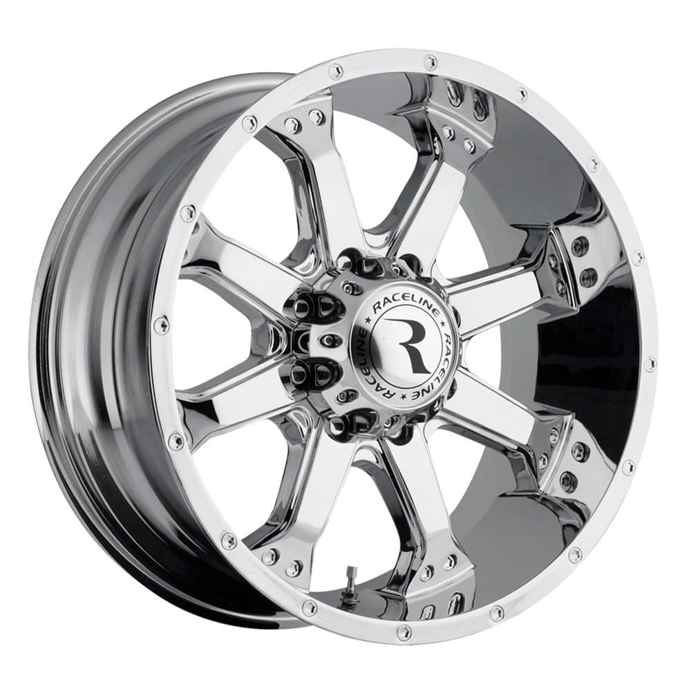 Raceline Wheels Rims Assault Chrome 16X8 5X5.5 0mm (4.5In Backspacing)