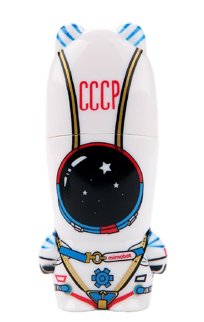 8GB Cosmobot by Roxie Vizcarra MIMOBOT® Designer USB Flash Drive with Bonus preloaded Mimory® Content, Limited Edition by Mimoco® - Artist Series