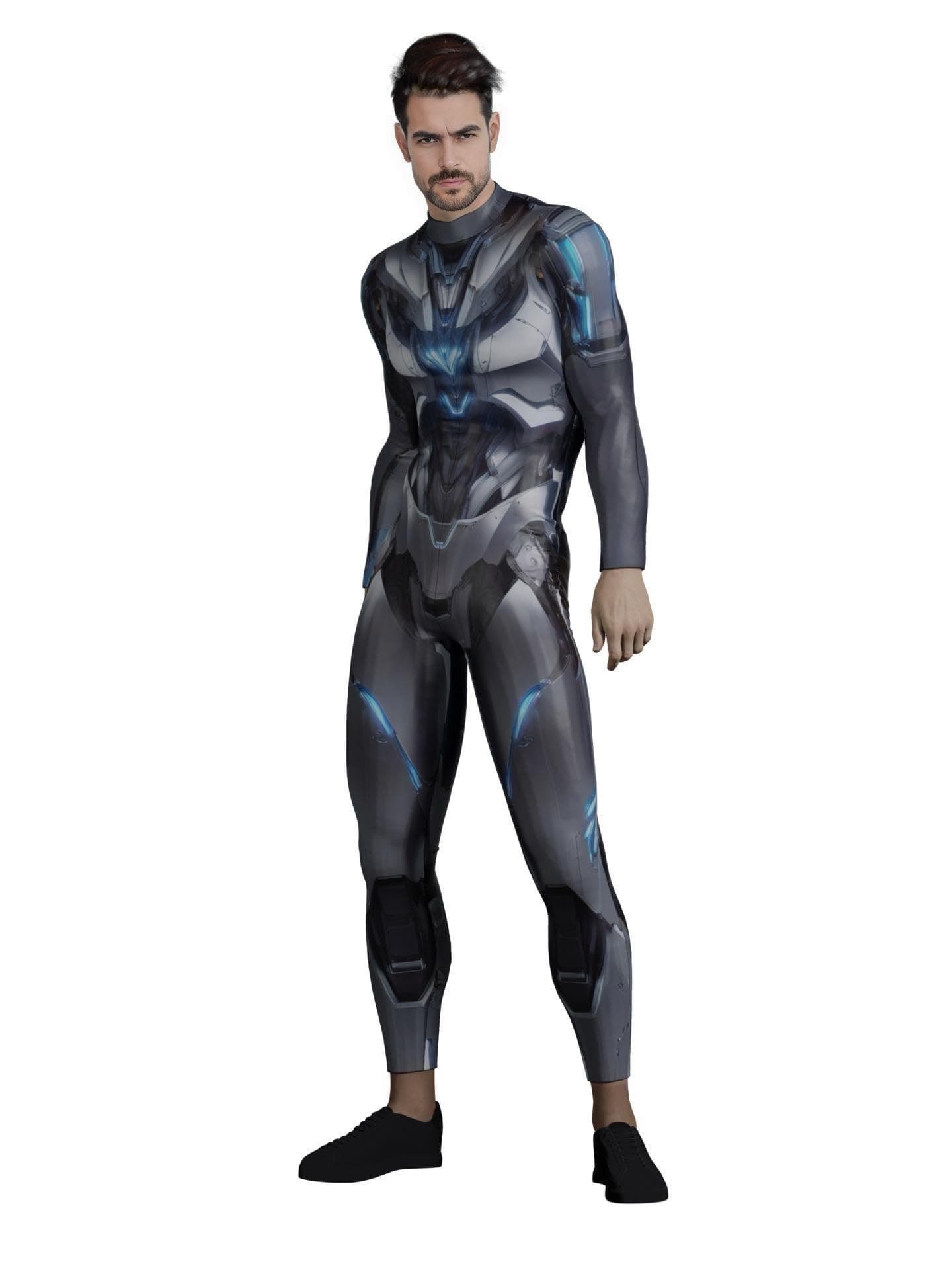 Custom-Made Futuristic Robotic Bodysuits for Men – Premium Halloween Armor, Cyborg Performance & Superhero Costumes