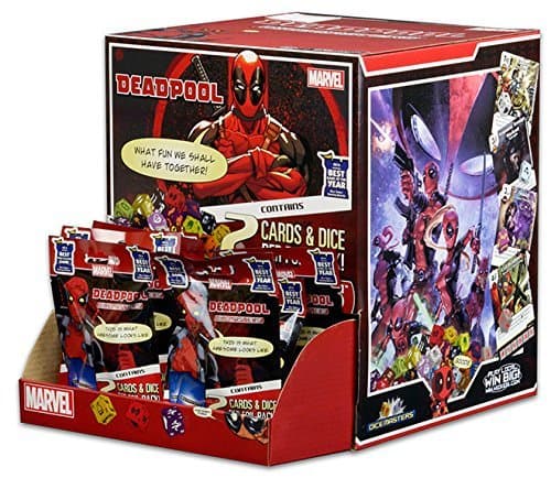 MarvelDice Masters Deadpool Lot of 10 Unopened Packs Boosters New