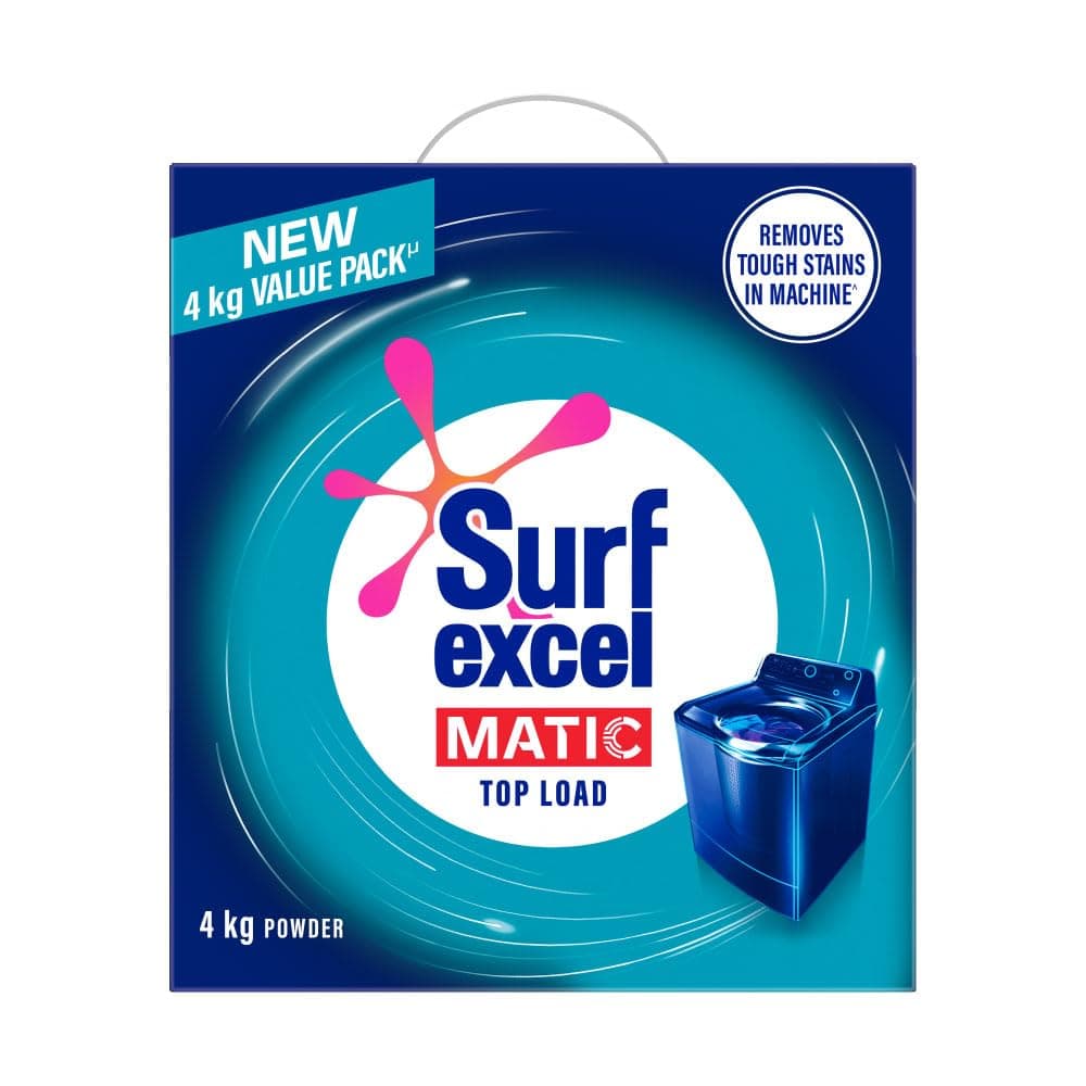 Surf Excel Matic Top Load Detergent Powder 4 kg