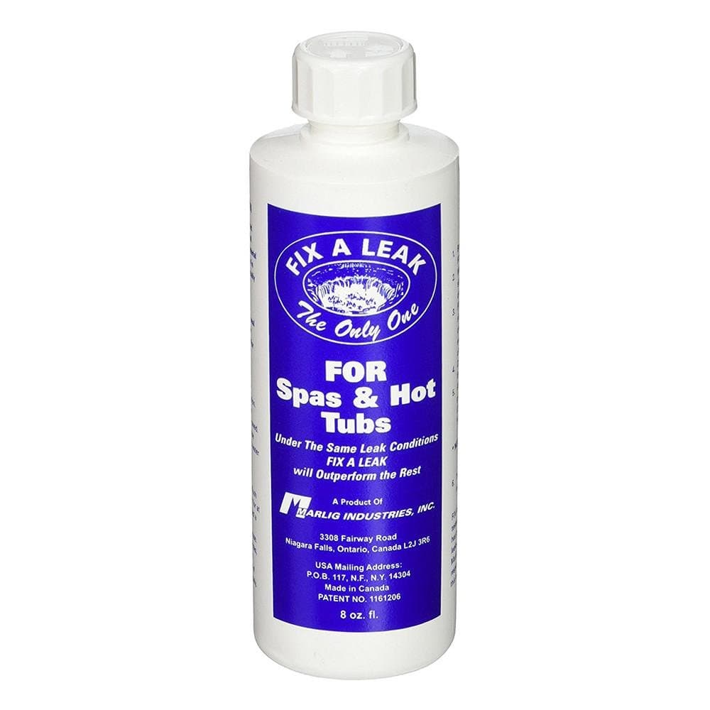 Hot Tub Fix A Leak Chemicals Hot Tub Leak Sealer Single 8 Oz Bottle HTCPFAL-08