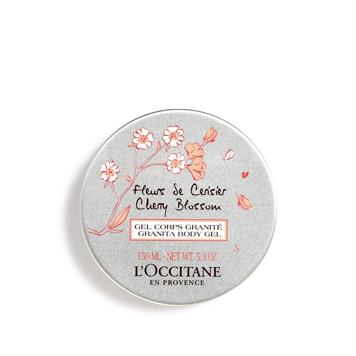 L'OCCITANE Cherry Blossom Granita Body Gel, 5.4 oz (Pack of 1)