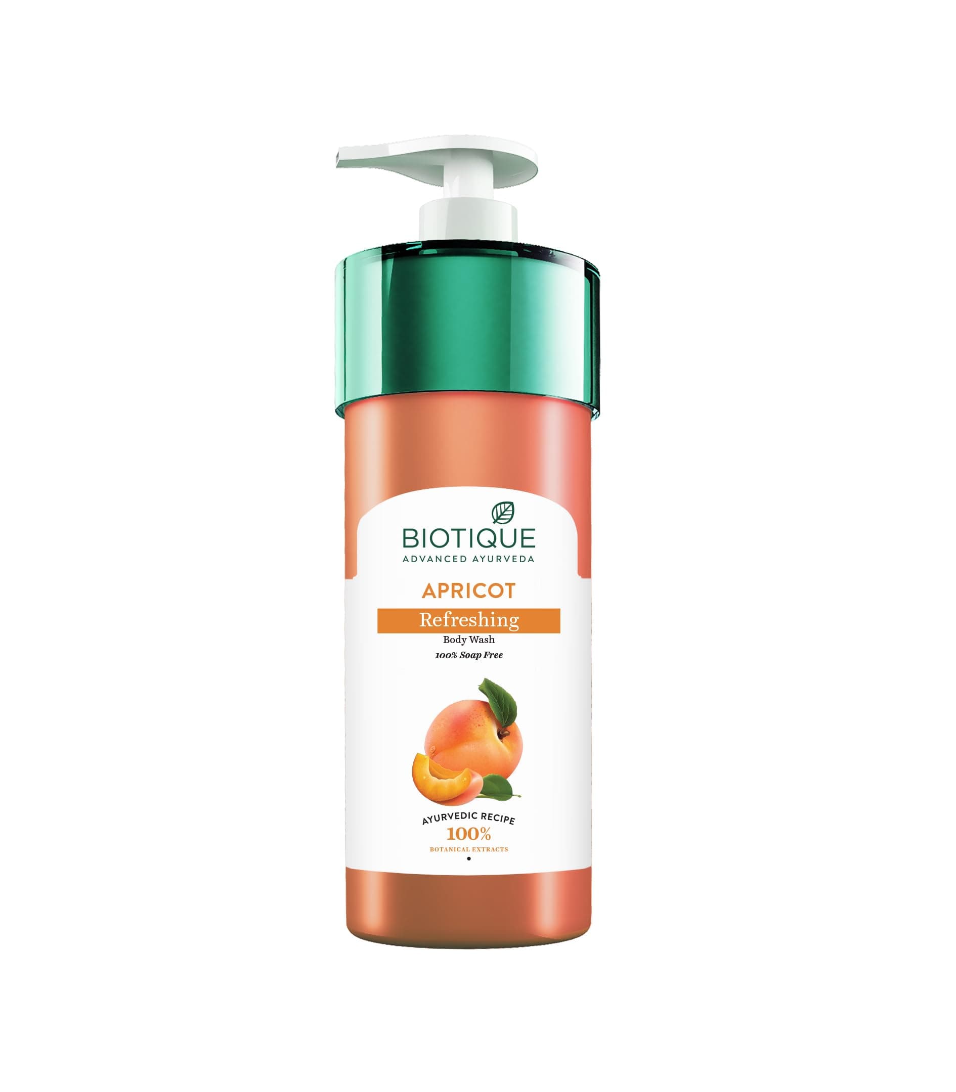 Bio Apricot Refreshing Body Wash | Keeps Skin Fresh and Clean | Brightens Skin and Reducing Dark Spots | 100% Botanical Extracts | Suitable for All Skin Types | 800ml