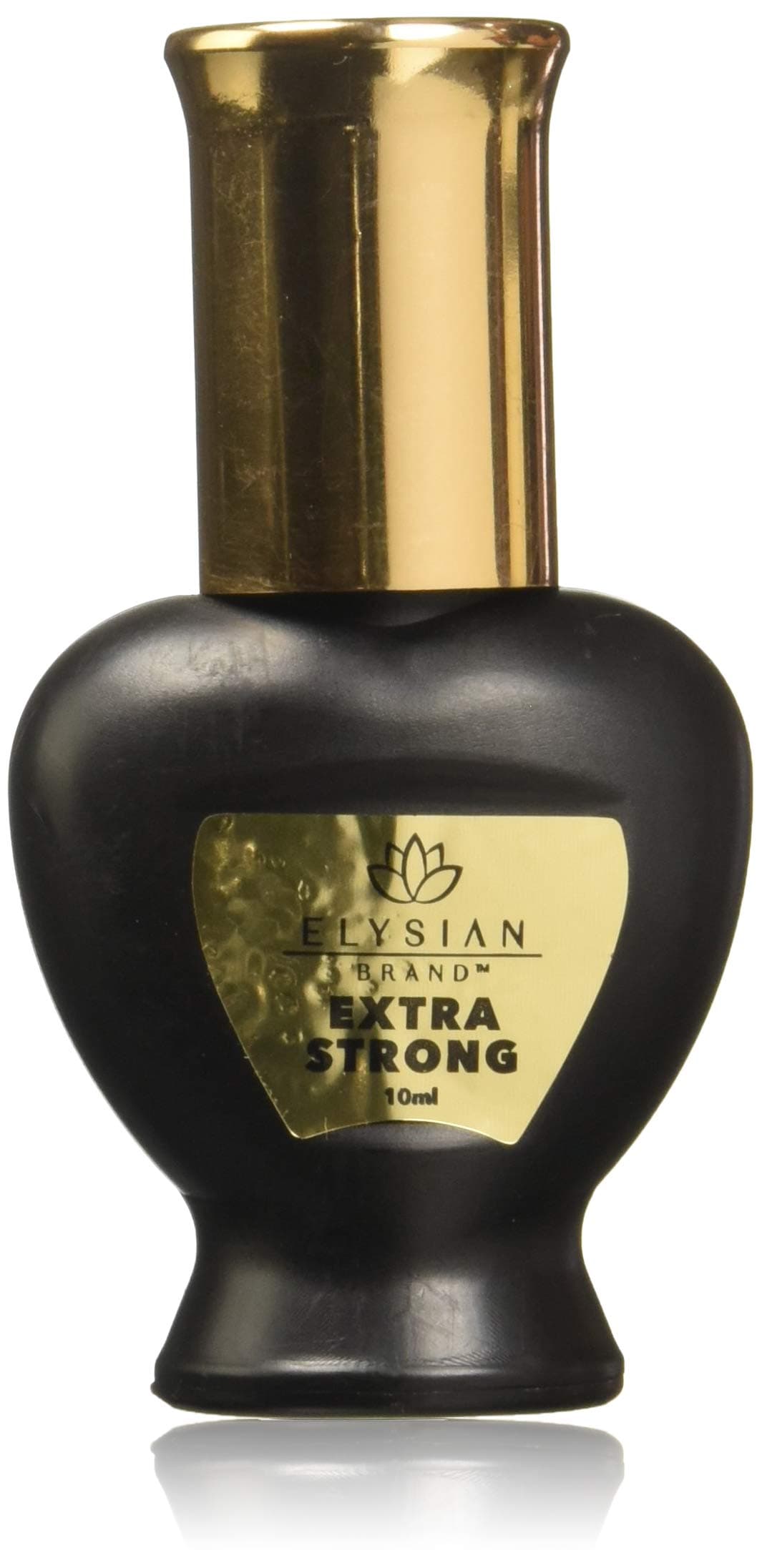 Eyelash Extension Glue -10ml - Black Lash Extension Glue - Professional Use Only - Extra Strong - 1 Sec Dry Time - Waterproof for Individual and Volume Lashes with 7-8 Weeks Retention by Elysian Brand