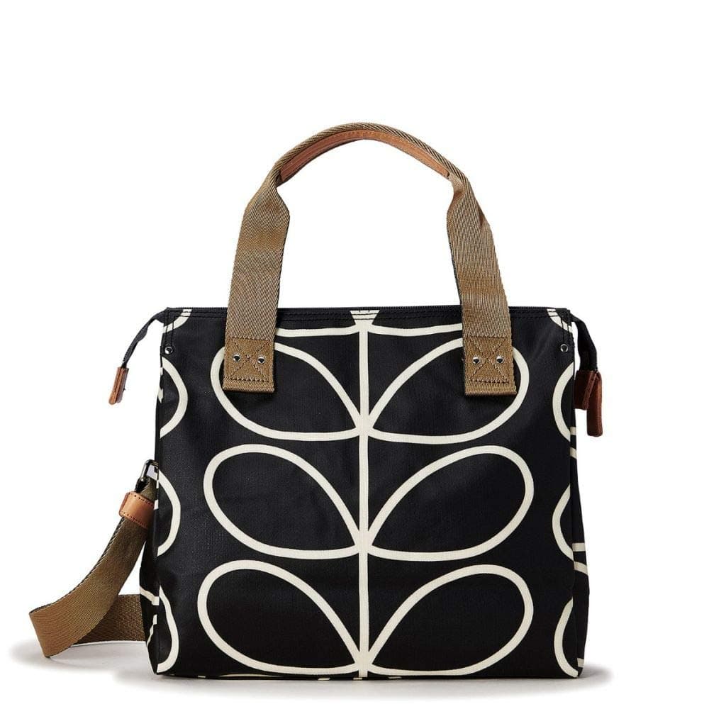 Orla Kiely Etc Giant Linear Stem Zip Messenger