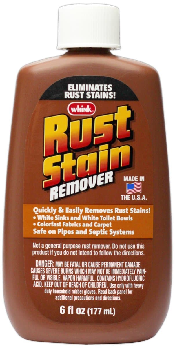 - Whink 1261 Rust Stain Remover, 6 oz