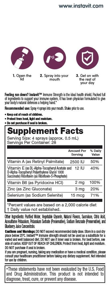 Immune Strength Oral Spray, 14ml