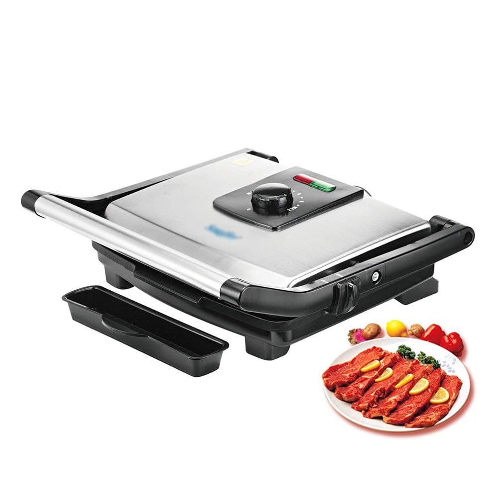 ARbbq Electric Grill Indoor Electric BBQ Grill 2000W Household Barbecue Machine Grill Electric Hotplate Smokeless Grilled Meat Pan Electric Grill Sonifer (Plug Type : UK)