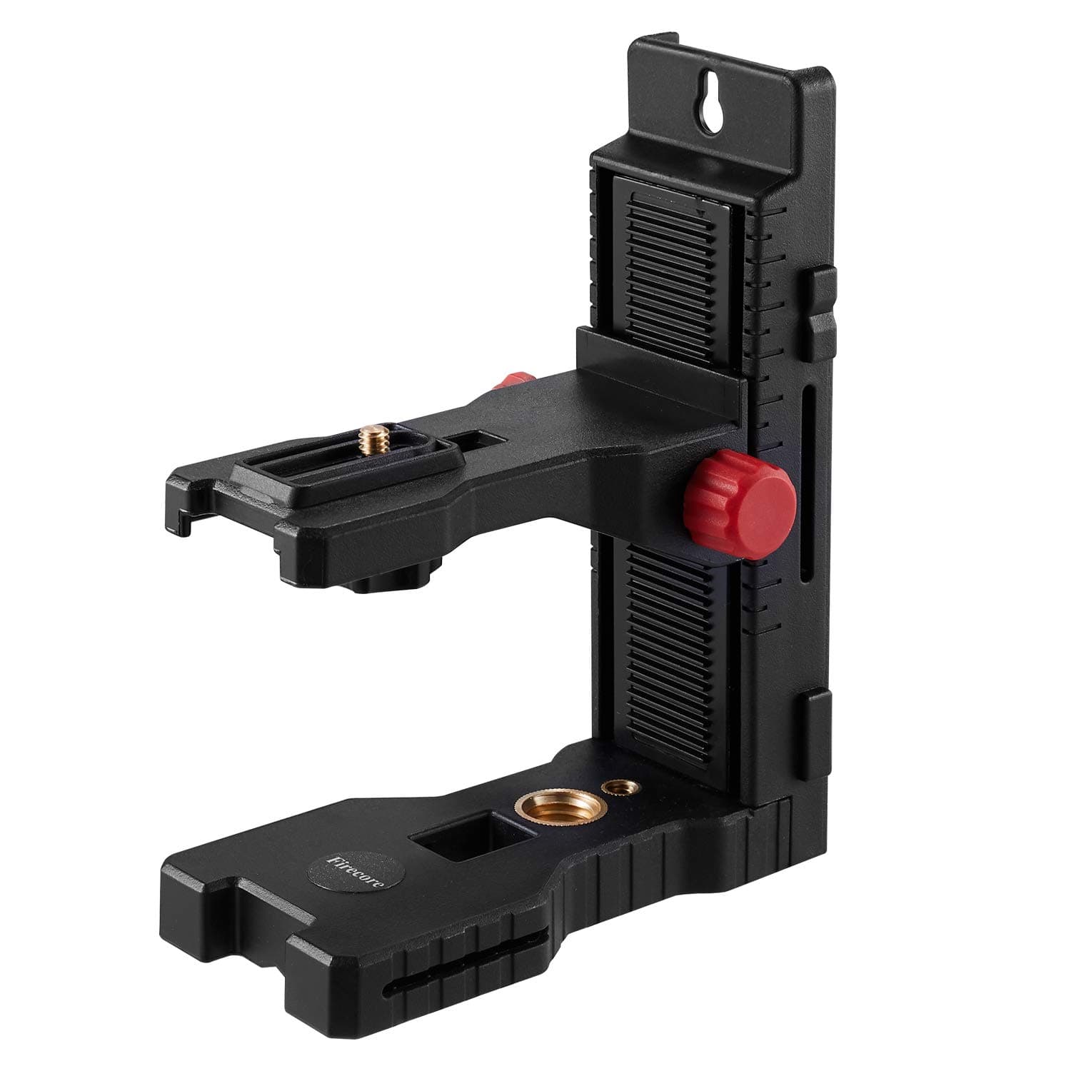Firecore Laser Level Magnetic Bracket L-shape Adjustable 1/4" and 5/8" Mount Adapter Line Laser Positioning Base-FLM60A