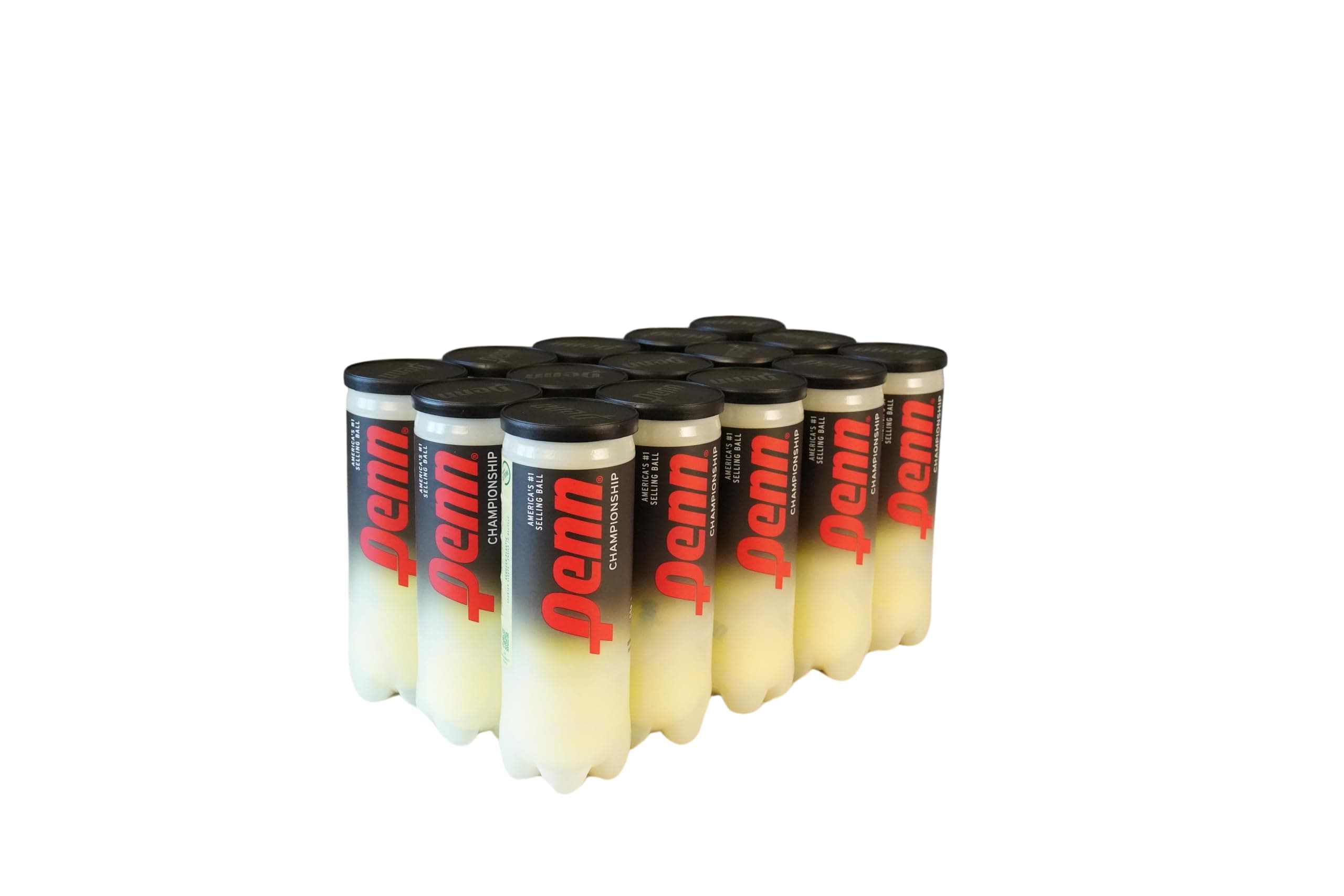 Penn Championship High Altitude Tennis Balls - Extra Duty Felt Pressurized Tennis Balls, 12 Can, 36 Balls