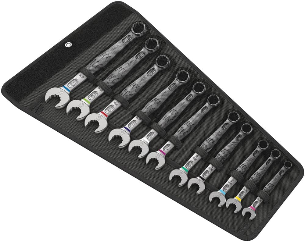 Wera 05020231001 | 6003 Joker Ring Spanner Set + Tool Pouch - 11pc