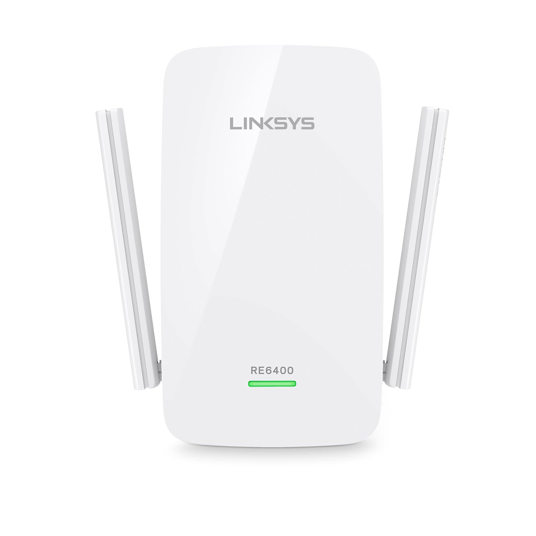 Linksys RE6400W-EU AC1200 WLAN Repeater (1200 Mbit/s, Dual Band, WPS, Gigabit Port), White