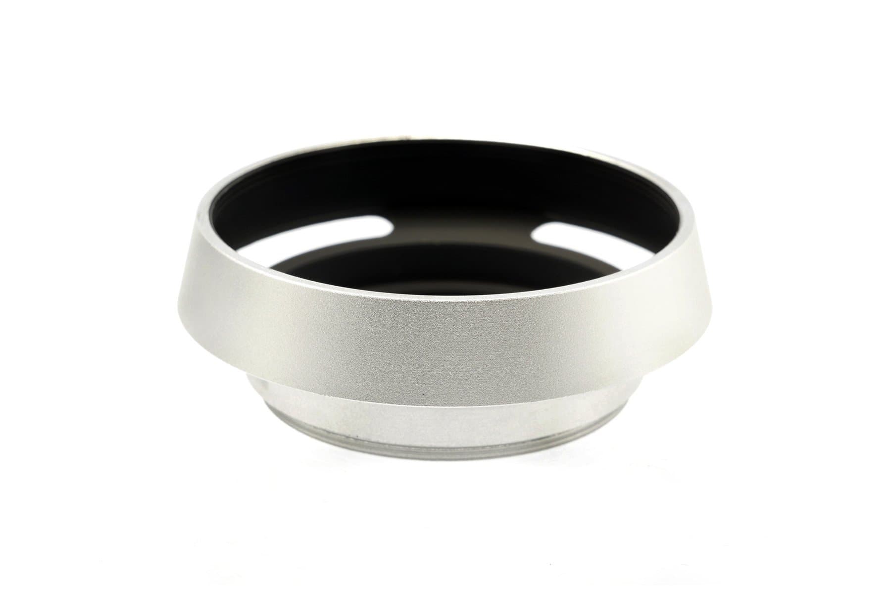 40.5mm Metal Lens Hood + Cap Industar 61 L/D Silver
