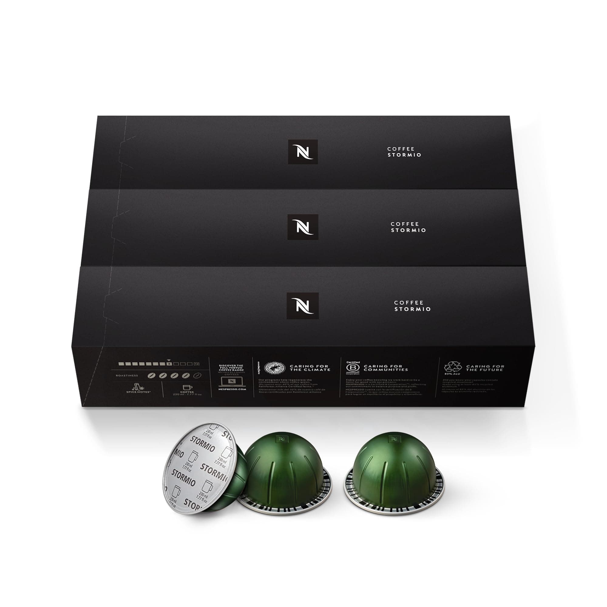 Nespresso VertuoLine Coffee, Stormio, 30 Count