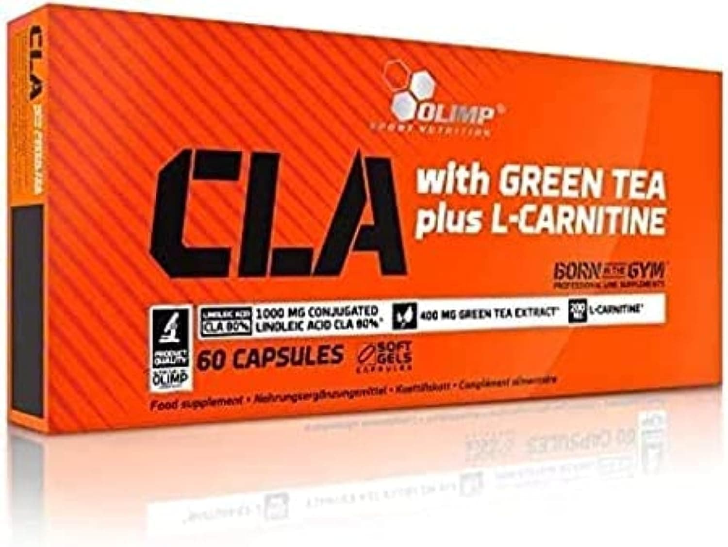 OLIMP SPORT NUTRITION CLA & GREEN TEA L-CARNITINE - 60 CAPS