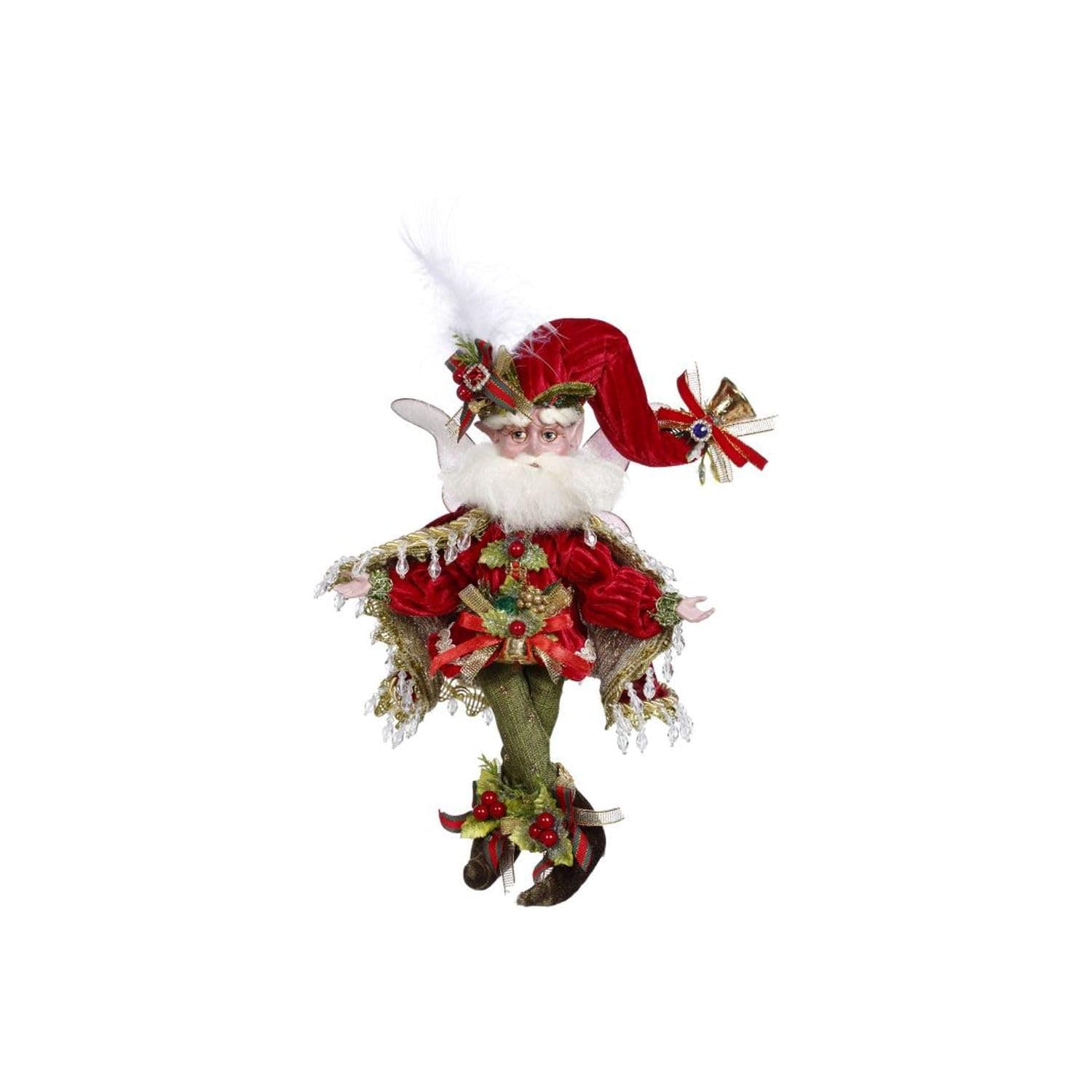 Mark RobertsChristmas 2024 Holly Berry Fairy, Small - 10 Inches, 51-45120