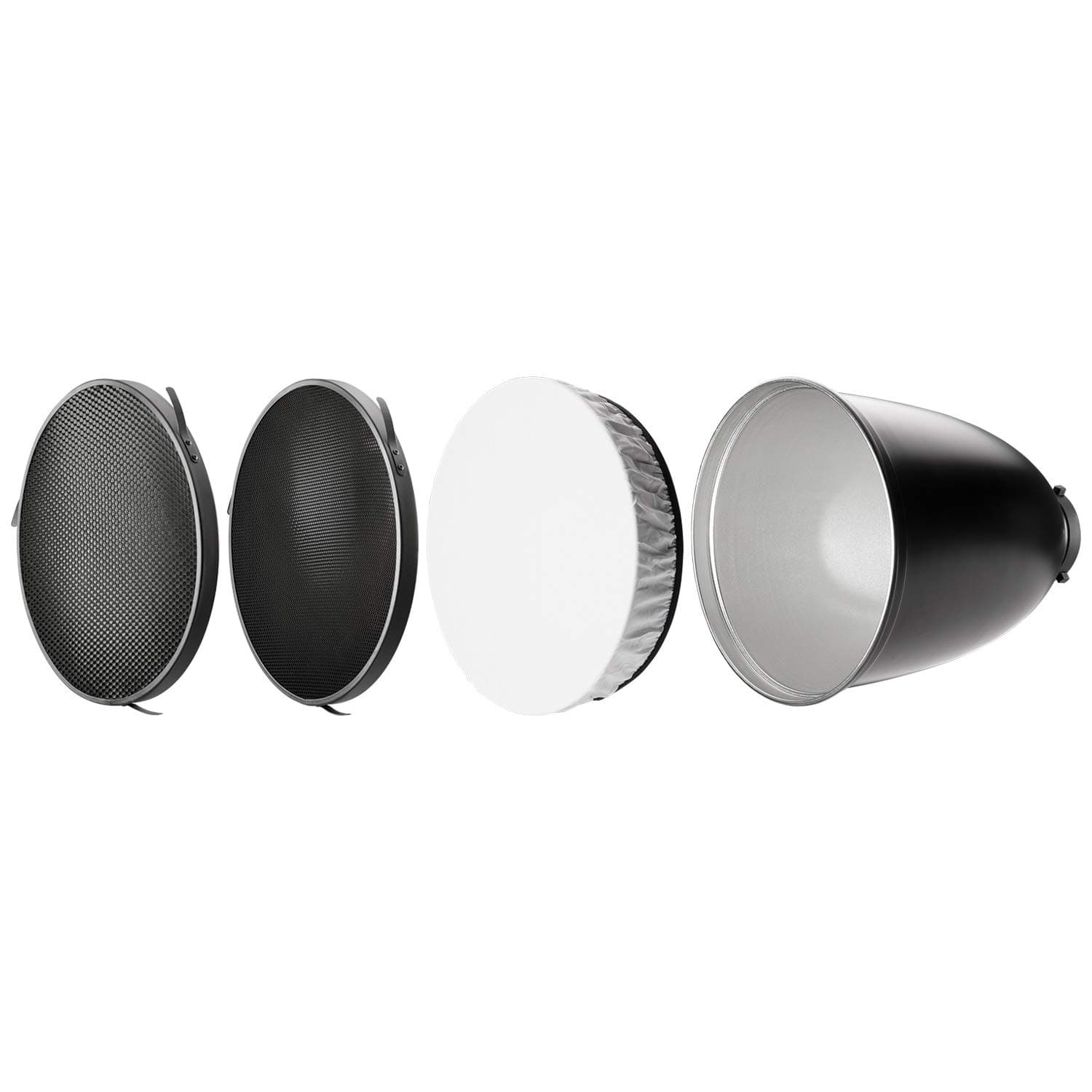 45-Degree Deep Focus Reflector with Honeycomb Grids & Diffusion (Bowens/GDX Mount)