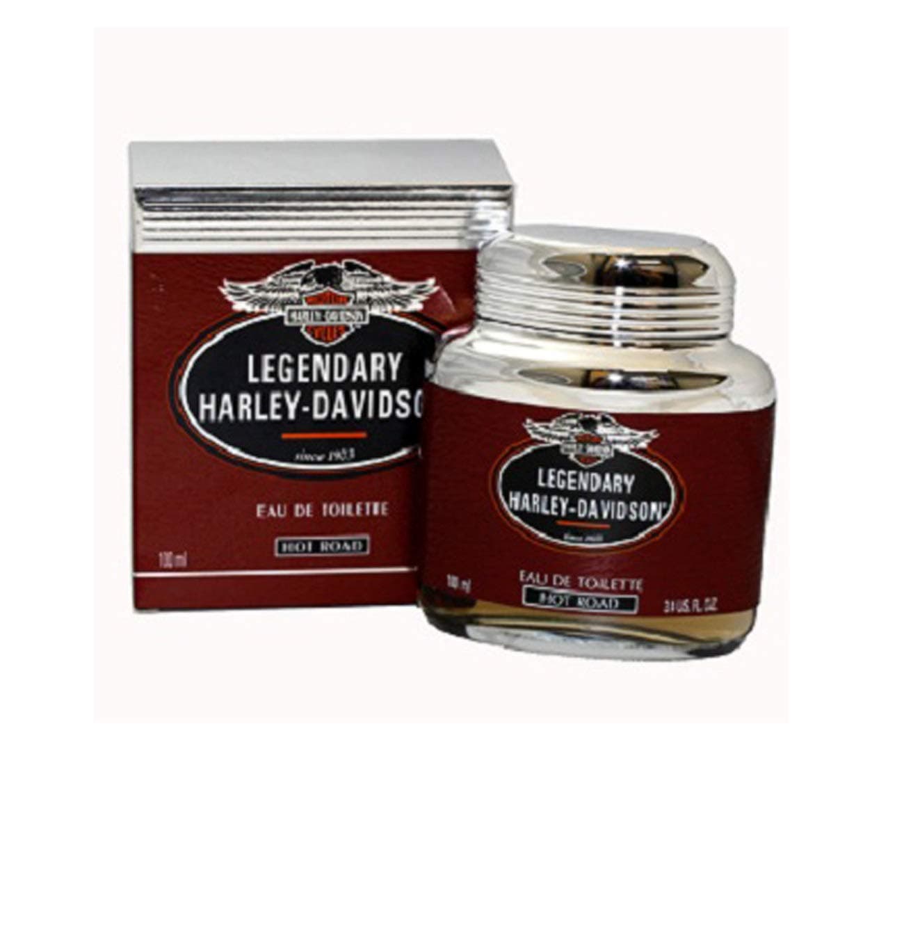 Legendary Harley Davidson Hot Road Cologne by Harley Davidson for Men. Eau De Toilette Splash 3.4 Oz