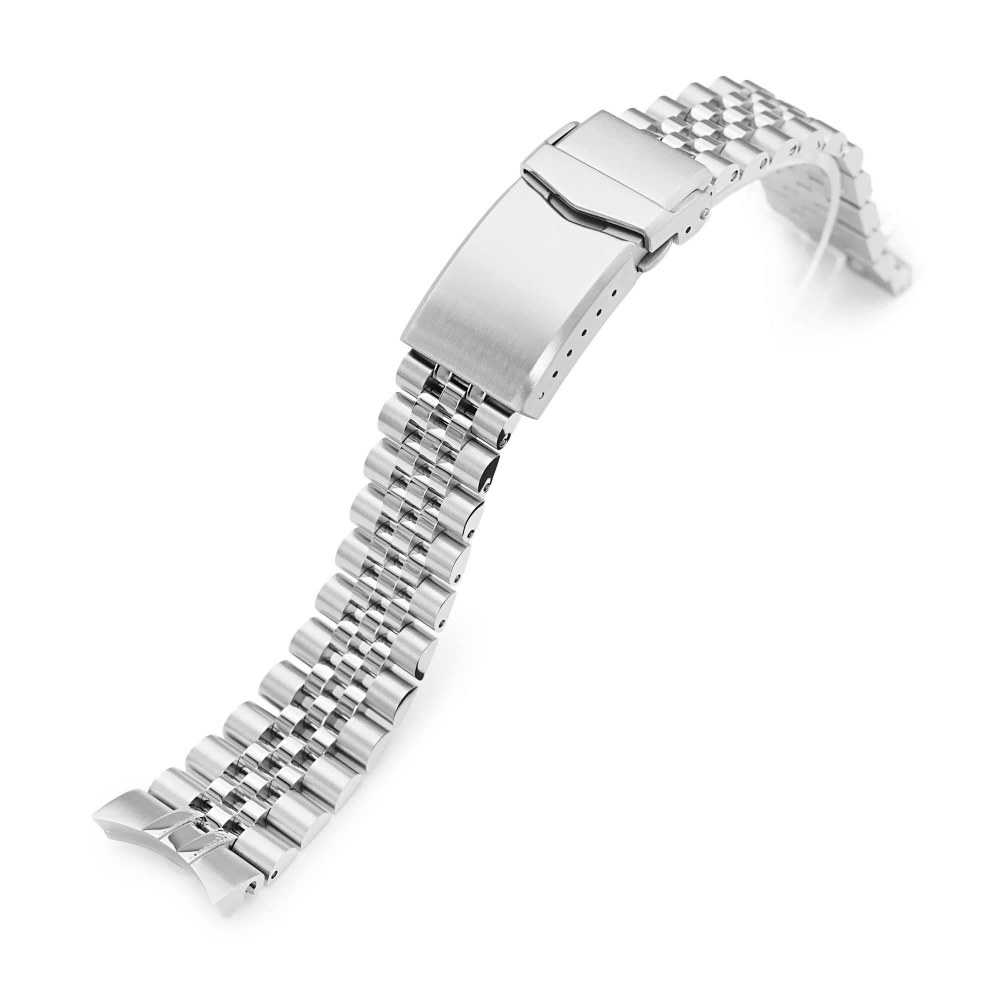 20mm Super-JUB II Watch Band compatible with Seiko Alpinist SARB017 SPB155 SBEJ005 Hamilton Khaki H70455733