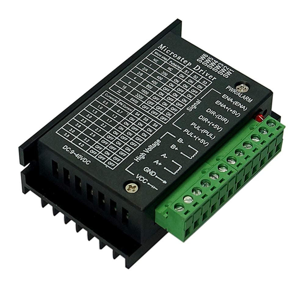 - TB6600 4A DC 9-42V Stepper Motor Driver CNC Controller 32 Segments 2/4 Phase Hybrid Stepper Motor Driver Board