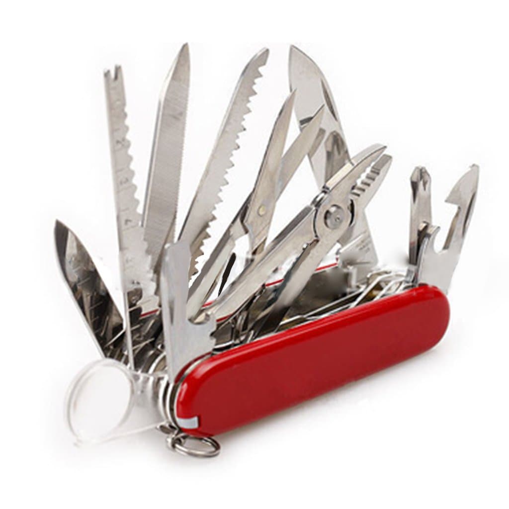 Swiss Army Knife Folding Pocket Outdoor Military Army Survival Multi Tool