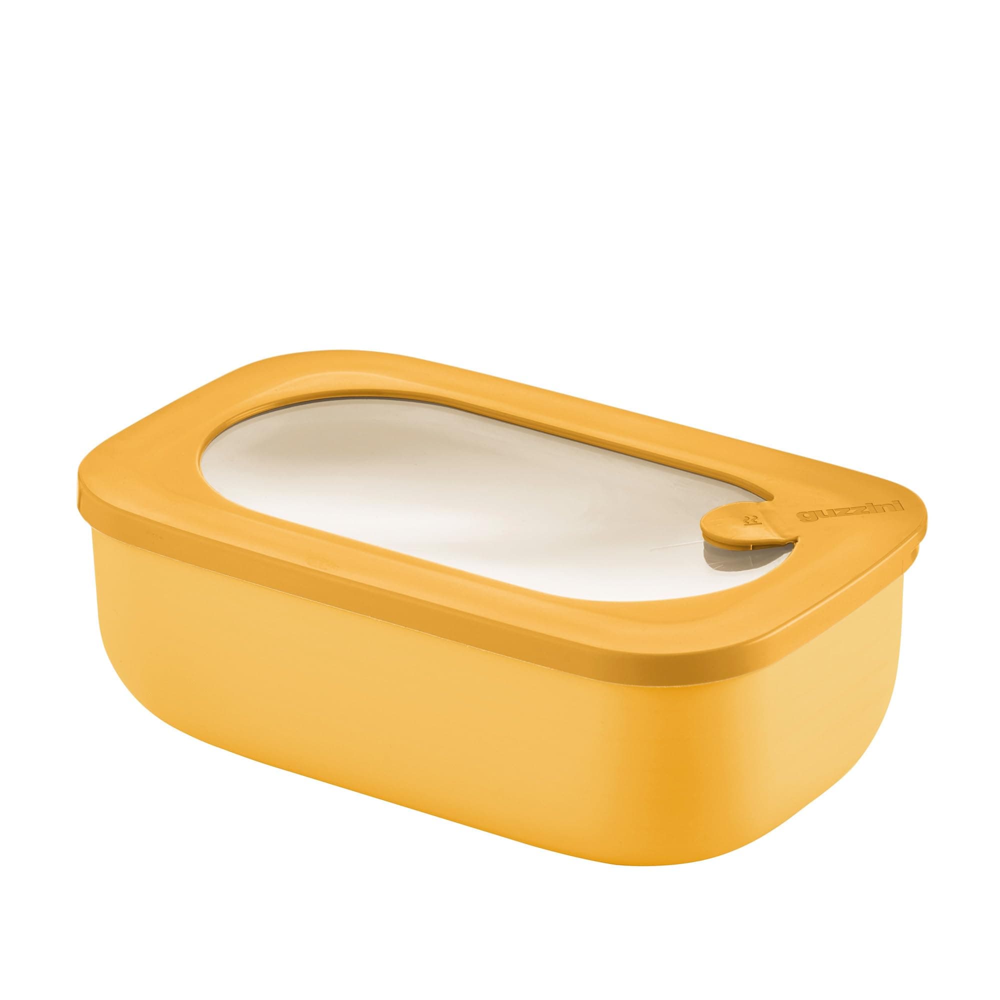 Kitchen Active Design, STORE&MORE BIO, Rectangular Airtight Fridge/Freezer/Microwave Containers - Mango Yellow, 20 x12 x h7cm | 900 ml - 171001236