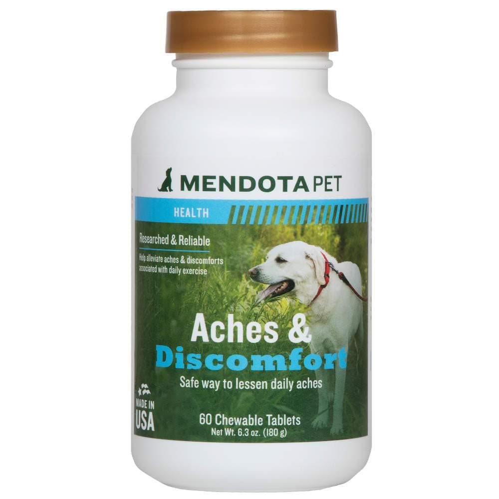Mendota PetAches & Discomfort - 30 Dog Tablets (for Dogs 12 Weeks and Older)