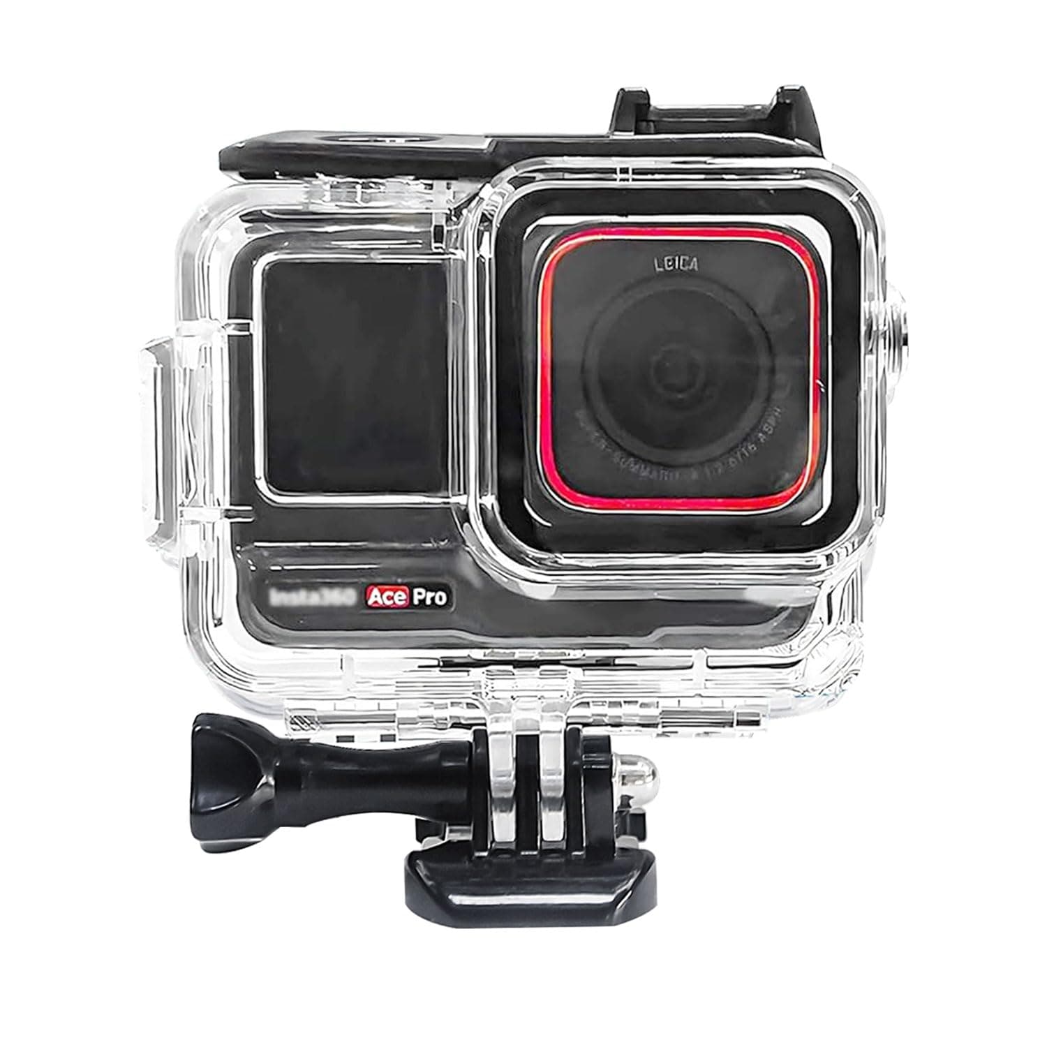 FitStill 60M/196FT Underwater Waterproof Diving Housing Compatible for Insta 360 Ace Pro,Protective Cover Shell with Accessories for Ace Pro Action Camera