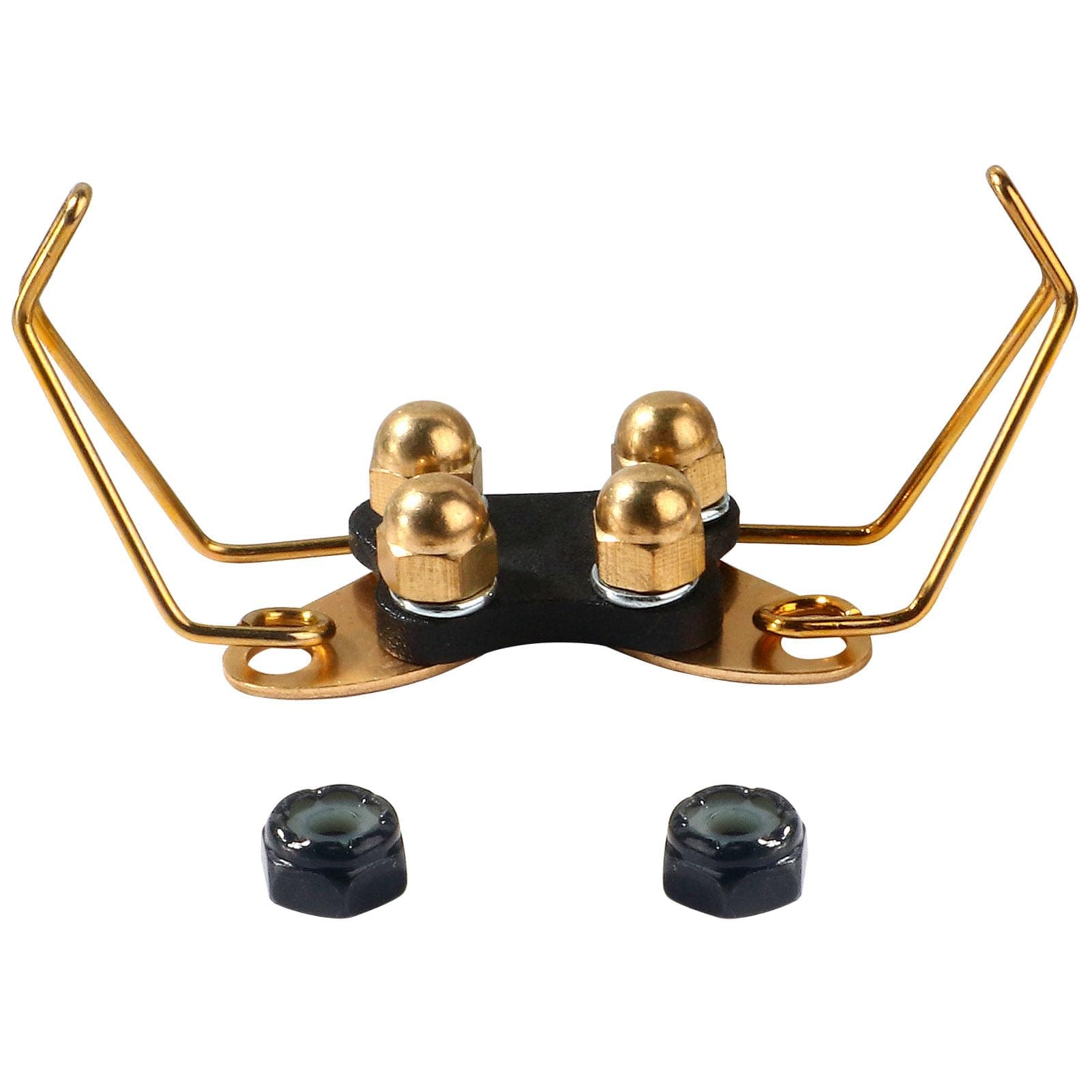 CPAD-011 Dog Training Collar Receiver Comfort Pad, Improve Contact Effect, Reduces Metal Irritation and Perfect for Dogs with Skin Sensitivities, Winged Ultra Comfort Brass Contact Points, Long Hair