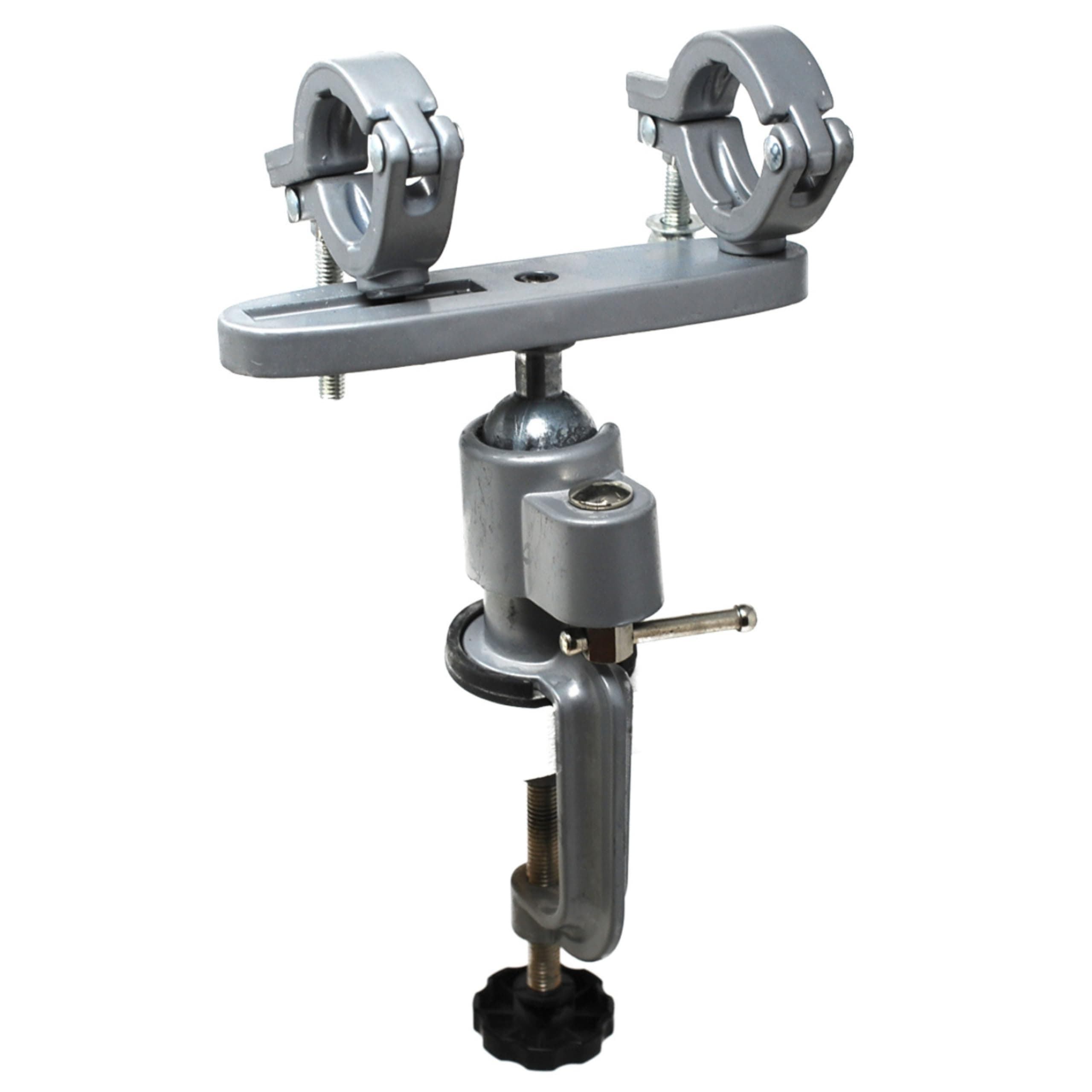 Bad Dog ToolsVersa Clamp Biter Accessory: Multipurpose Clamping System. Attaches to Hand Drill (Euro Collar ONLY) to Turn the Biter into a Scroll Saw or Table Saw. 360 Degree Adjustability.