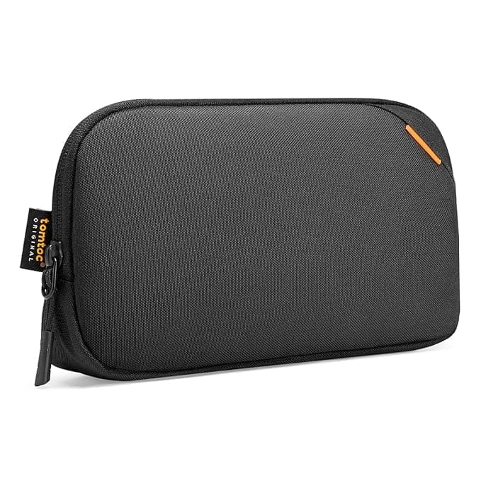 Tomtoc Tech Accessories Organiser Bag for MacBook Adapter, Mouse, Cable, Hub, Power Bank, USB Stick, Power Supply, Charger, Hard Drive, Travel Accessories Pouch