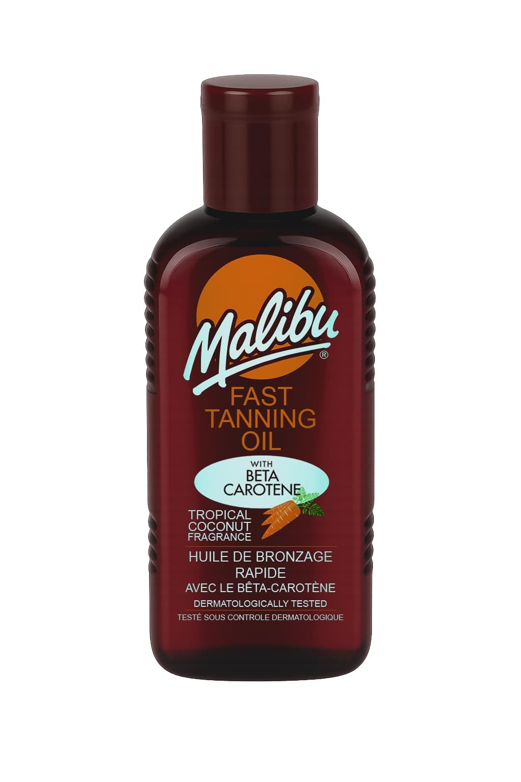 Malibu Fast Tanning Oil with Carotene 200 ml by Malibu