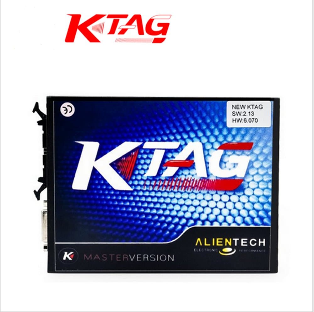 KTAG K-TAG ECU Programming Tool Master V2.13 FW V6.070 Version With Unlimited Token Get Free ECM TITANIUM V1.61