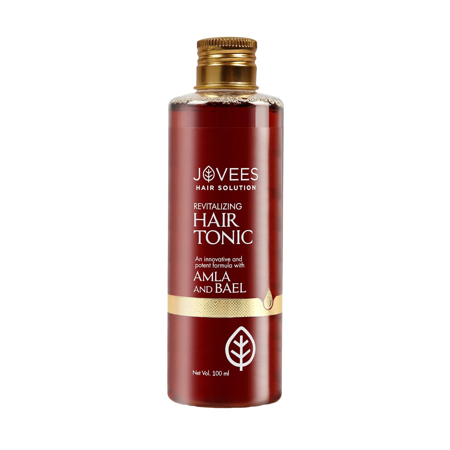 Jovees Herbal Revitalising Amla & Bael Hair Tonic For hair volume & Protecting hair From Damages | Gives Long, Strong & Thick Hair | For All Hair Types- 100ml