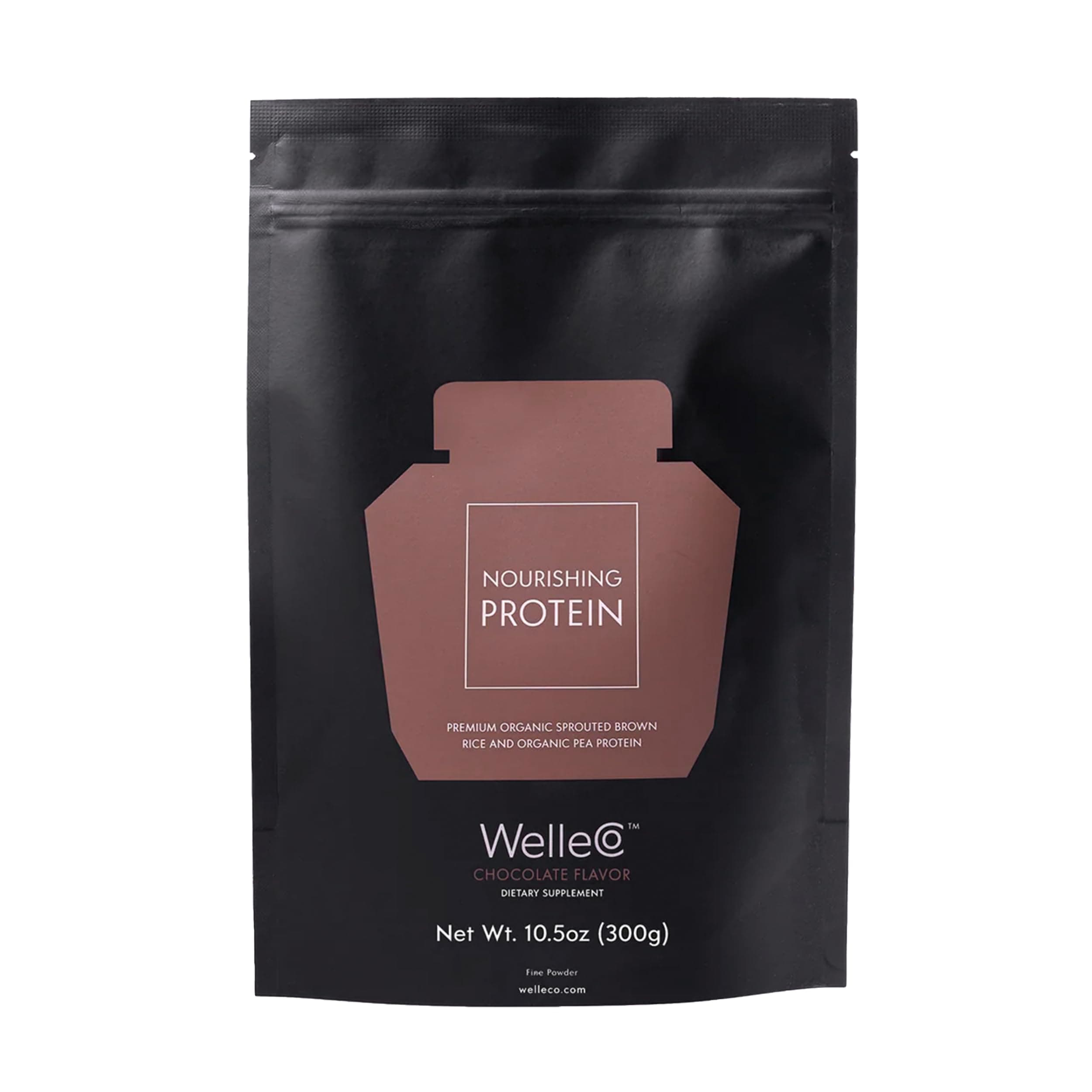 WelleCo, Nourishing Protein, Chocolate, 300g Refill Pouch
