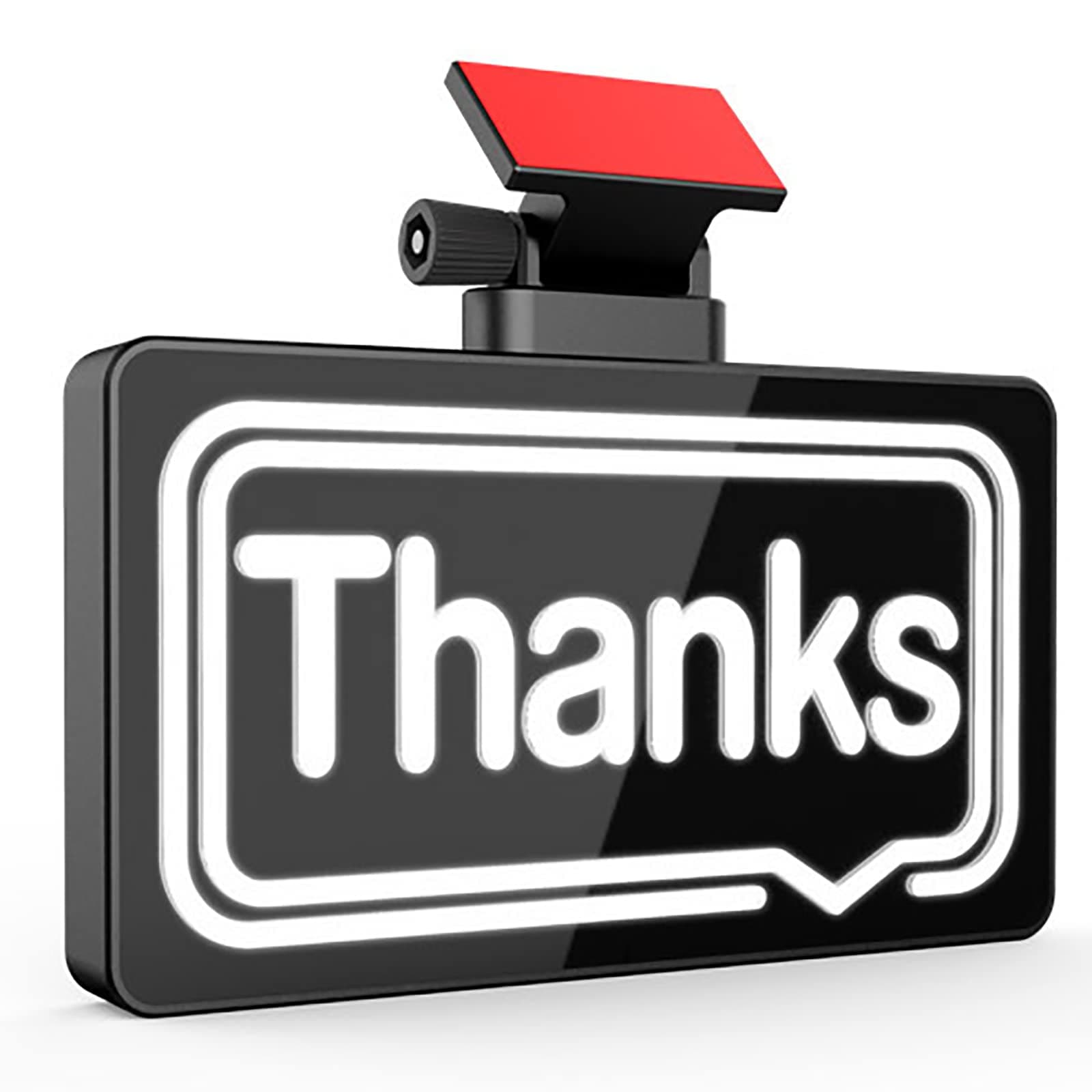 Road Rage Signs, Fun Car LED Light with Remote, Finger Screen for Car Window, Car Thank You Light, Cool Car Interior Light To Express Yourself, Cool Funny Car Accessories Gadgets