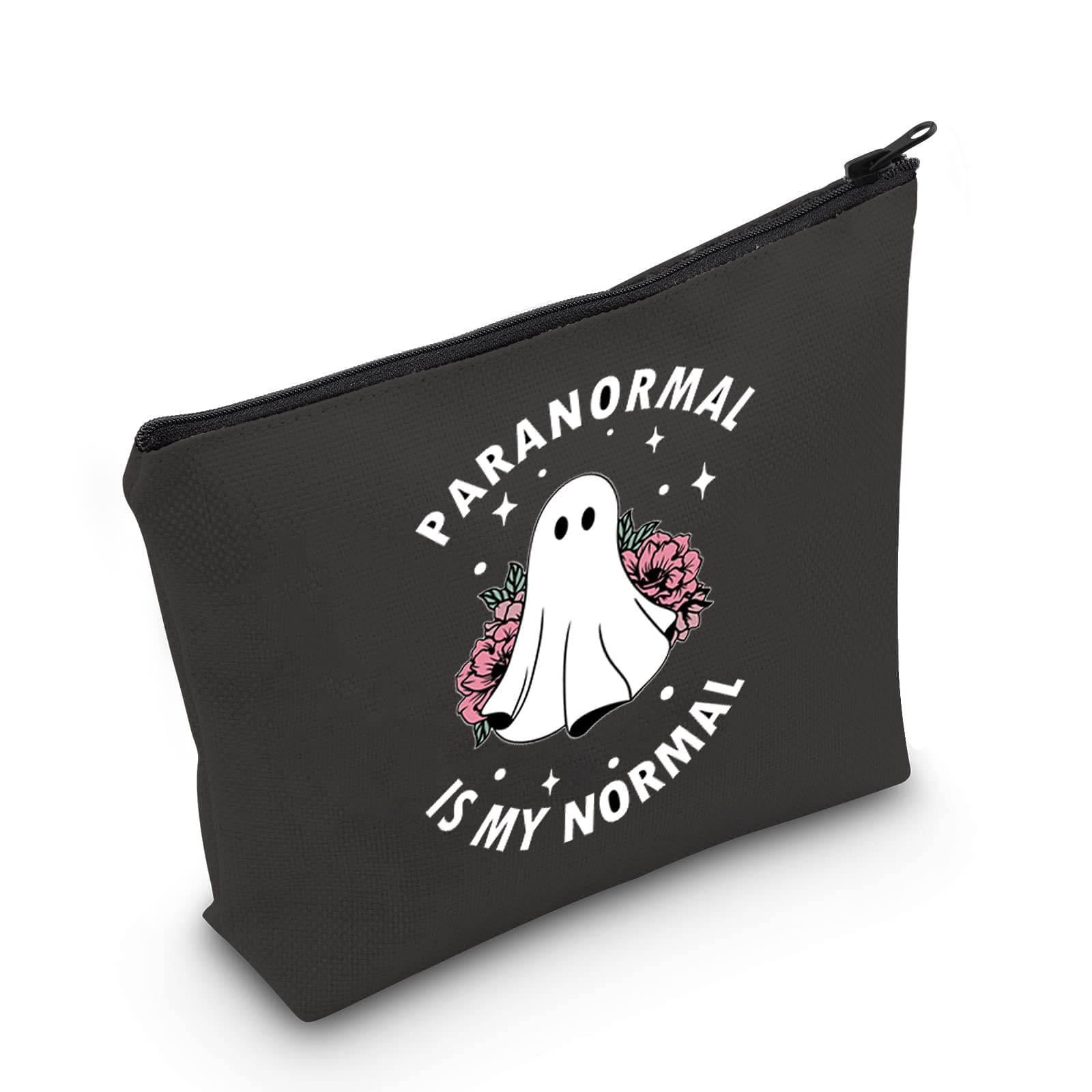 PYOUL Ghost Hunter Gift Paranormal is My Normal Makeup Bag Ghost Hunter Cosmetic Bag, Paranormal Normal B Eu