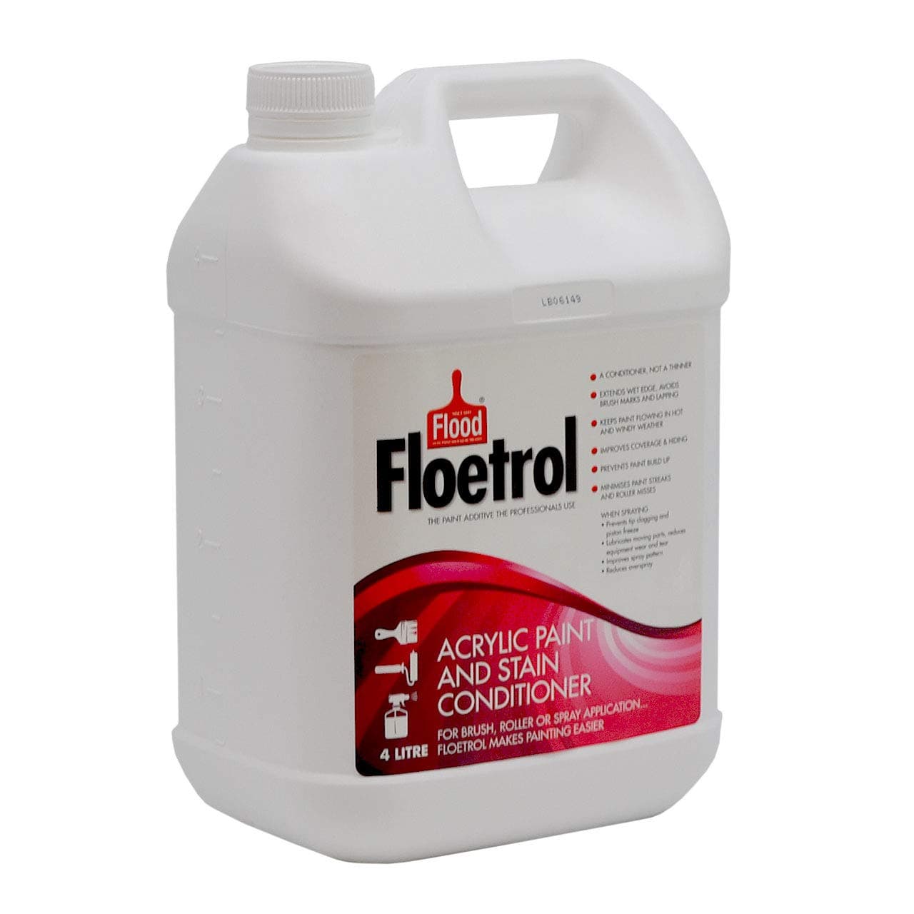 Floetrol 4L Acrylic Paint & Stain Conditioner Painting Additive 4 Litre