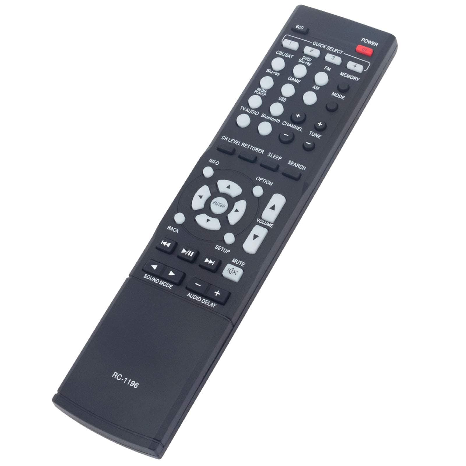 RC-1196 New IR Remote for Denon AV Surround Receiver AVR-S500BT AVR-X510BT AVR-X520BT Remote