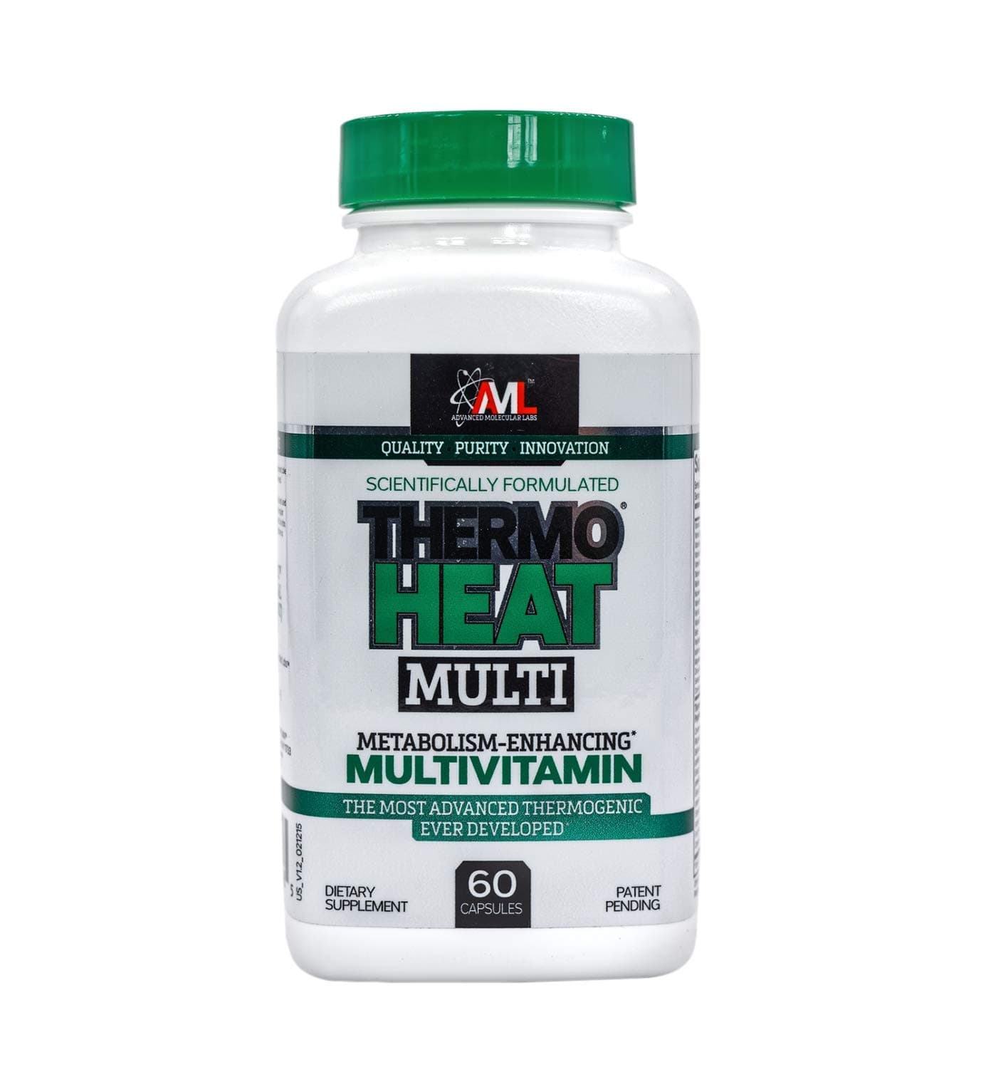 Advanced Molecular Labs - Thermo Heat Multi, Metabolism Booster Multivitamin, Weight Loss Vitamins for Women and Men, Performance Enhancer and Fat Burner, 60 Capsules