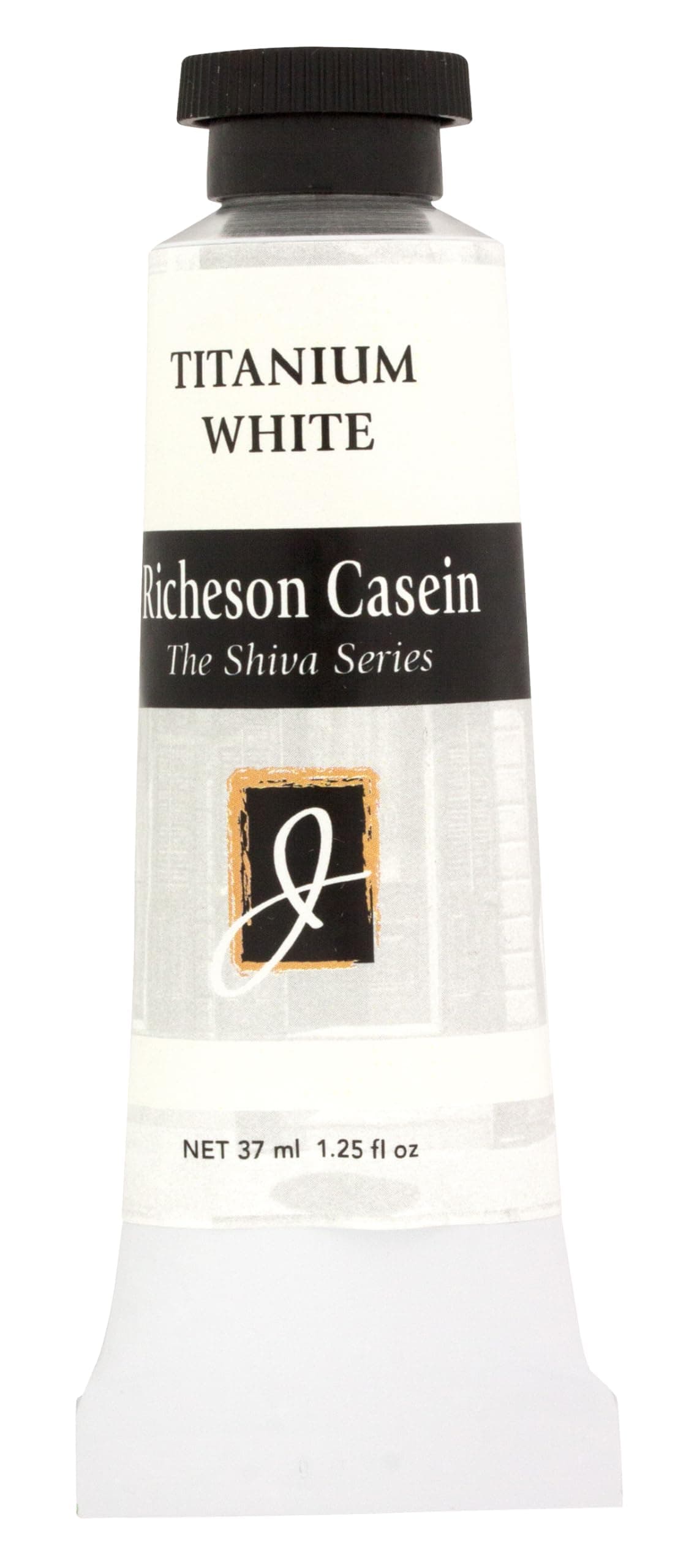 Jack Richeson Artist Casein Colors, 37-Milileter, Titanium White