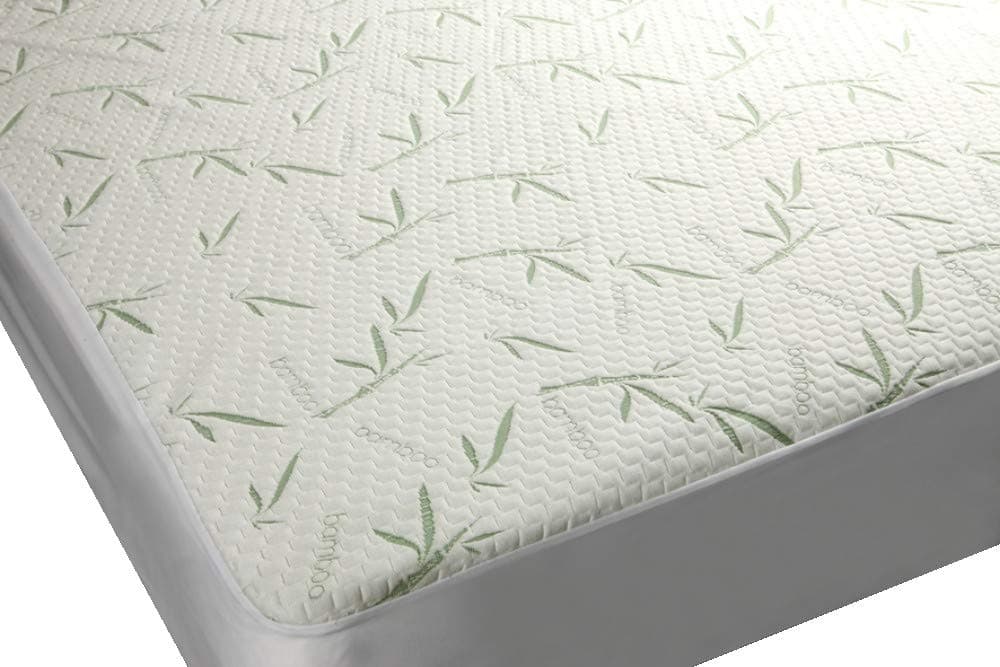 Mezzati Bamboo Premium Plush Mattress Cover - Soft, Quiet, Comfortable Topper, Protector - Hypoallergenic, Deep Fitted Pocket (Full Size)
