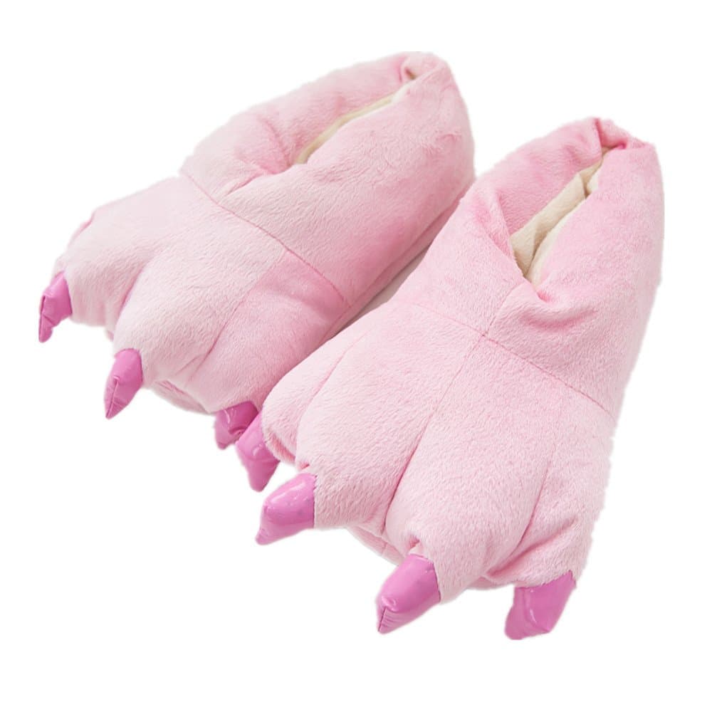 Unisex Soft Paw Claw Home Slippers Animal Costume Shoes