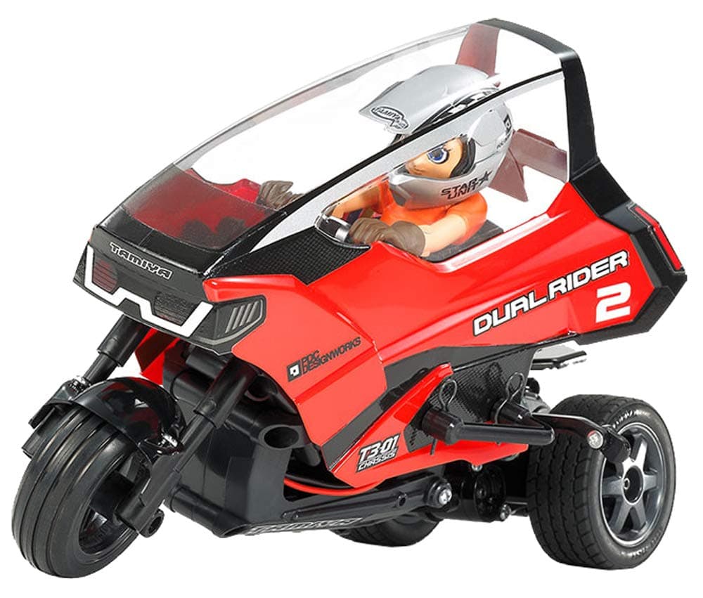 Tamiya 1/8 electric RC car star unit triple Boy Series No.07 dual rider assembly kit (T3-01 chassis) On-Road 57407