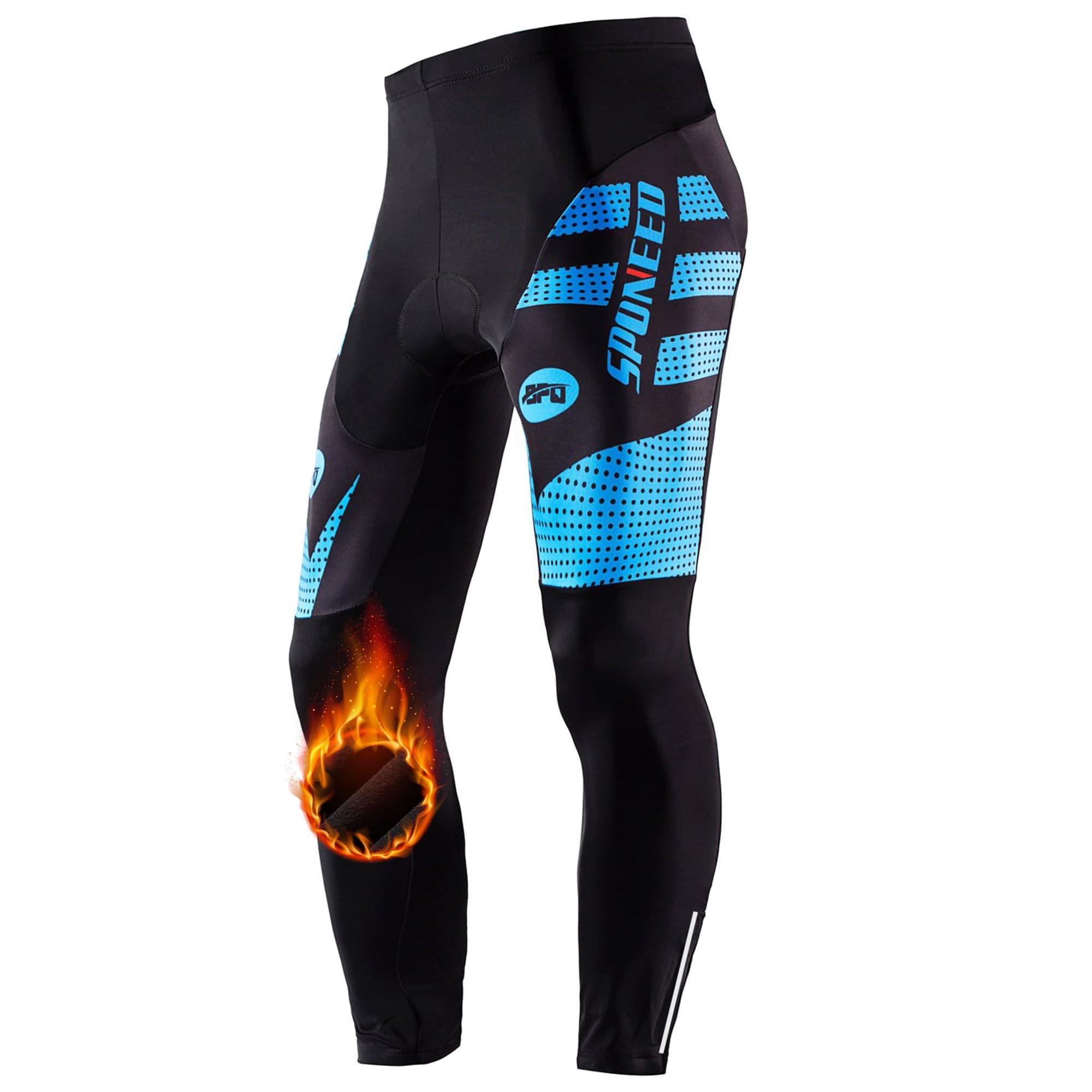 Men's Bicycle Pants 4D Padded Road Cycling Tights Leggings Outdoor Cyclist Riding Bike Wear