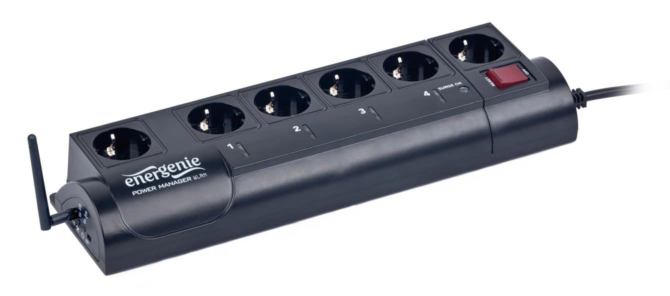 Energenie EG-PMS2-WLAN Programmable IP-Power Outlet Strip6-fach