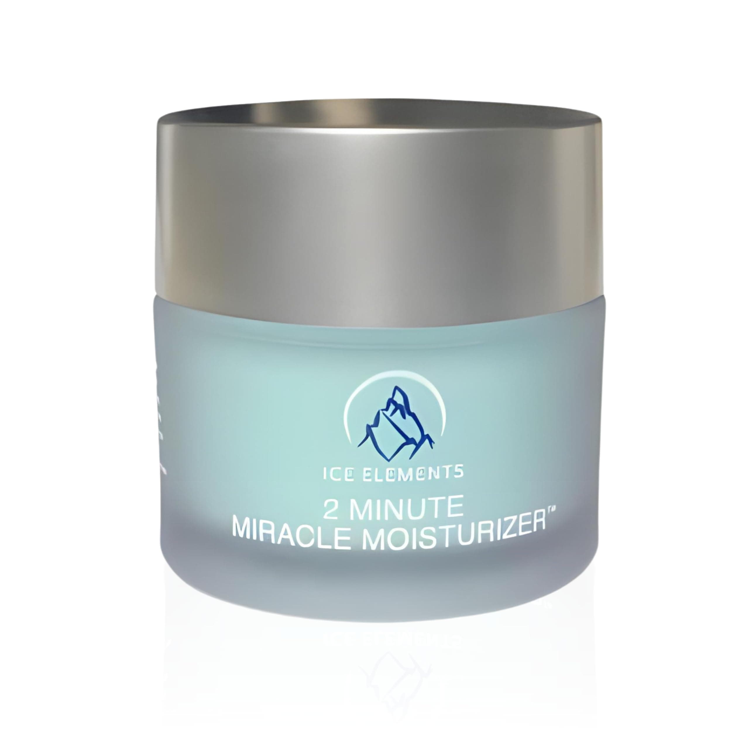 2 Minute Miracle Face Moisturizer by Ice Elements Powered by our exclusive Tri-Moisture Cryo Complex