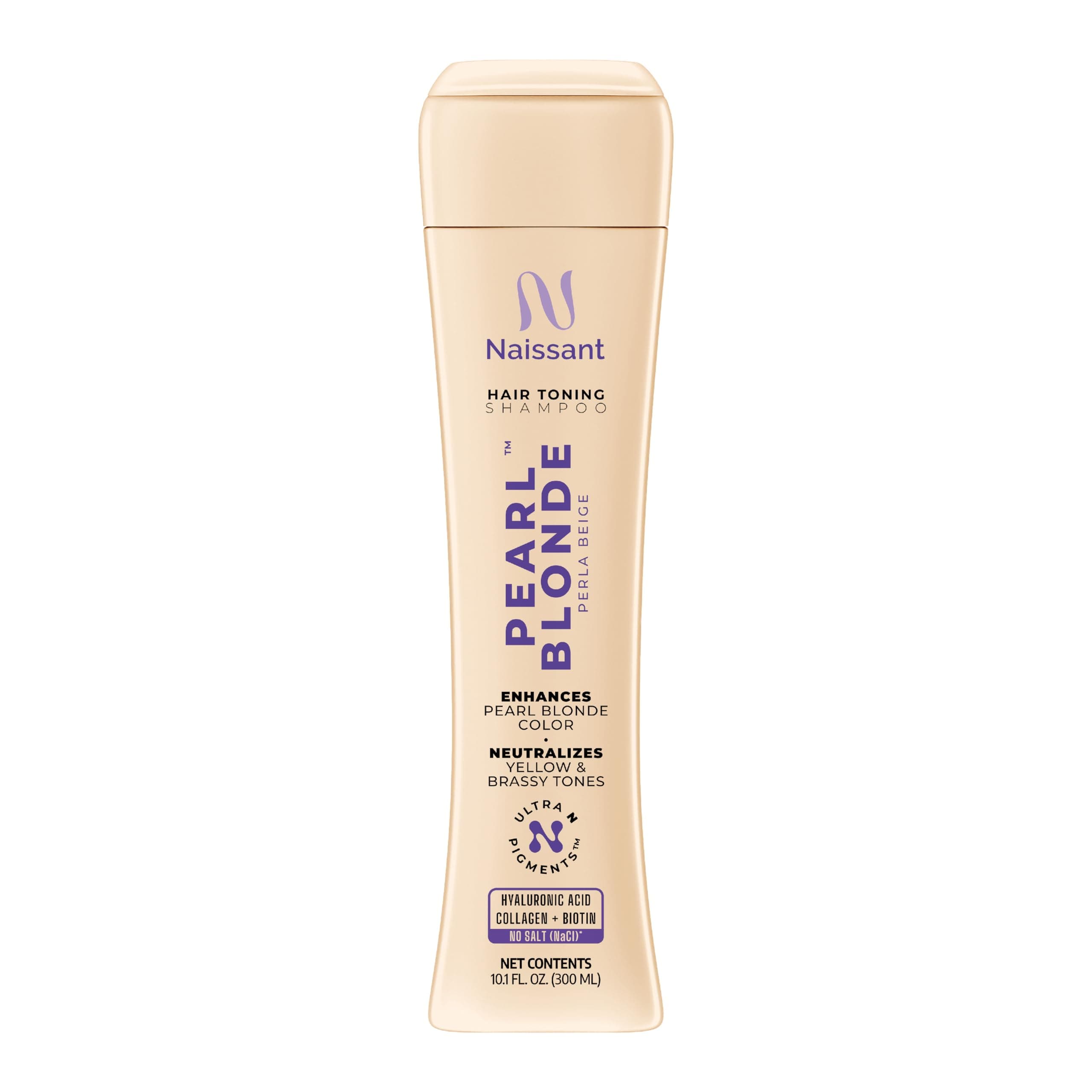 Naissant Purple Shampoo Blond Pearl Perla Beige, 10.1 fl. oz.